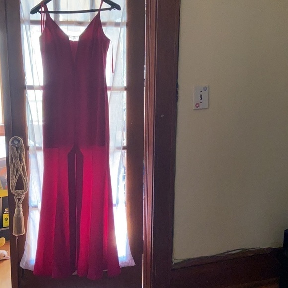 BCBG MAXAZRIA Mermaid vivid FUCHSIA Dress - Picture 8 of 12
